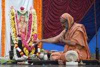 Guru Pujana and Ganga Aarati by HH Swamiji; Simollanghana (6 Sep 2025)